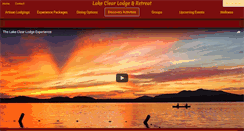 Desktop Screenshot of lodgeonlakeclear.com